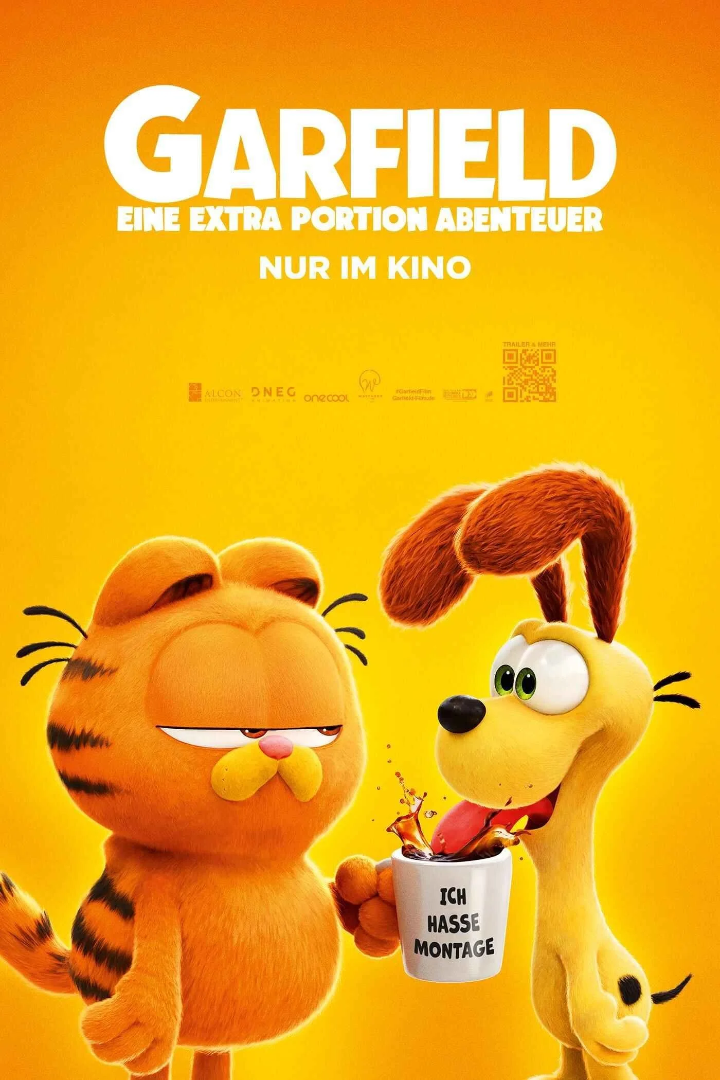 The Garfield Movie (2024) - Stream Animation movies with IPTV IN CANADA IPTV service